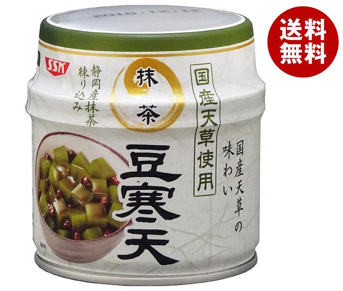 SSK 国産天草使用 抹茶豆寒天 230g＊12個入＊(2ケース)