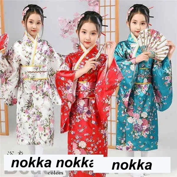 【1-3日出荷】浴衣 子供 セット レトロ 女の子 変わり織り浴衣セット 古典柄 レトロ モダンキッズ ベビー