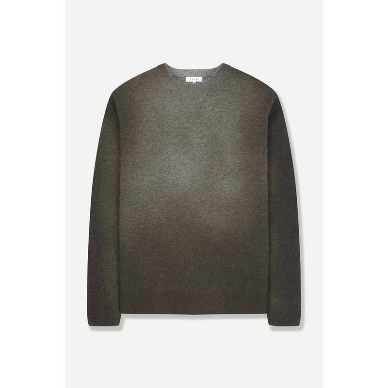 男性グラデーションウール100%ラウンドニット YJEWCD464_s