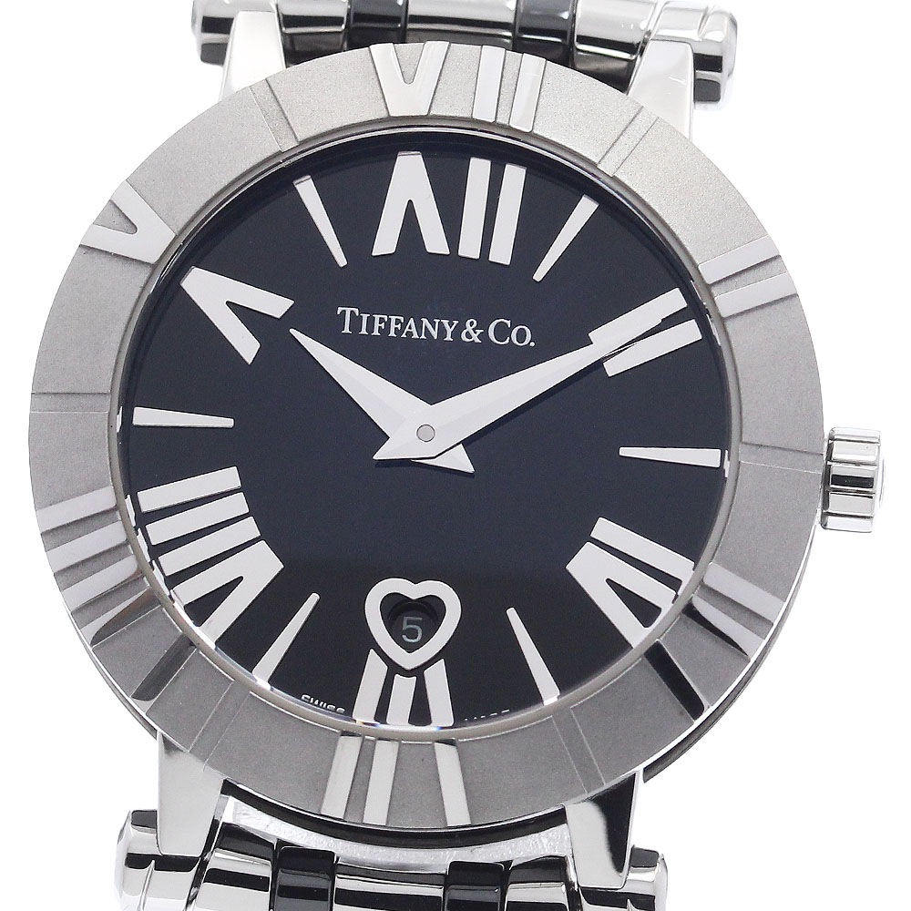 ティファニー TIFFANY&Co. Z1300.11.11A10A00A アトラス デイト クォーツ レディース 保証書付き_956021【中古】