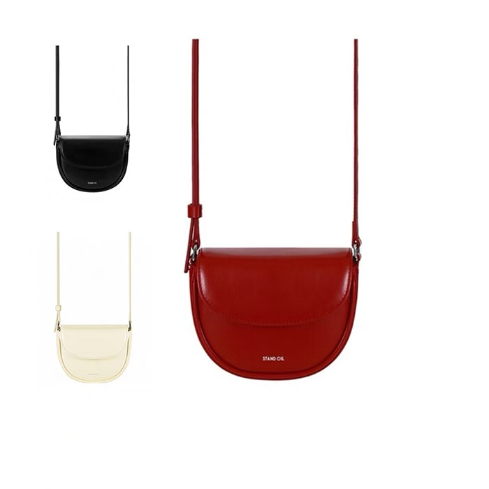 Mino bag · ミノバッグ 3色 (ブラック レッド バター)