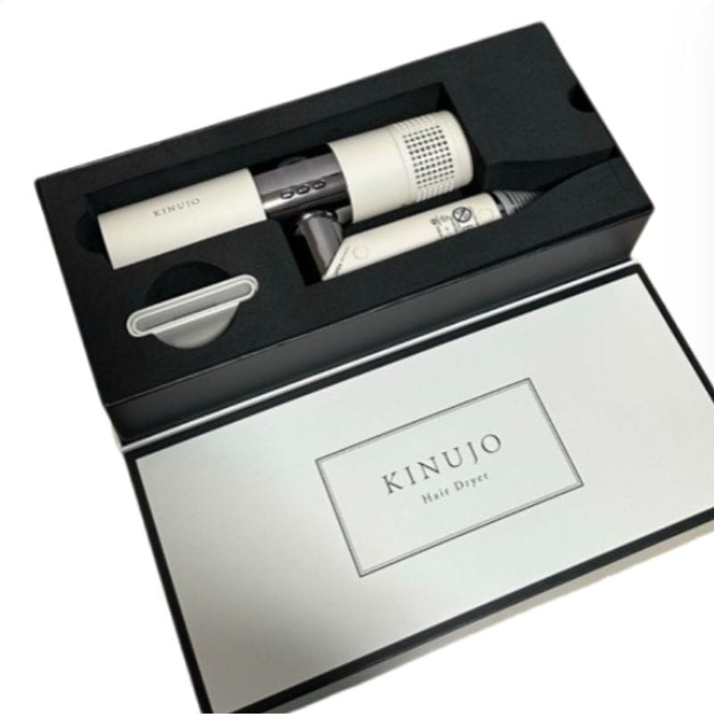 KINUJO ホワイト ヘアドライヤー　Hair Dryer KH301 KINUJO 【保証付】【国内正規品】 絹女 ヘアドライヤー KH301