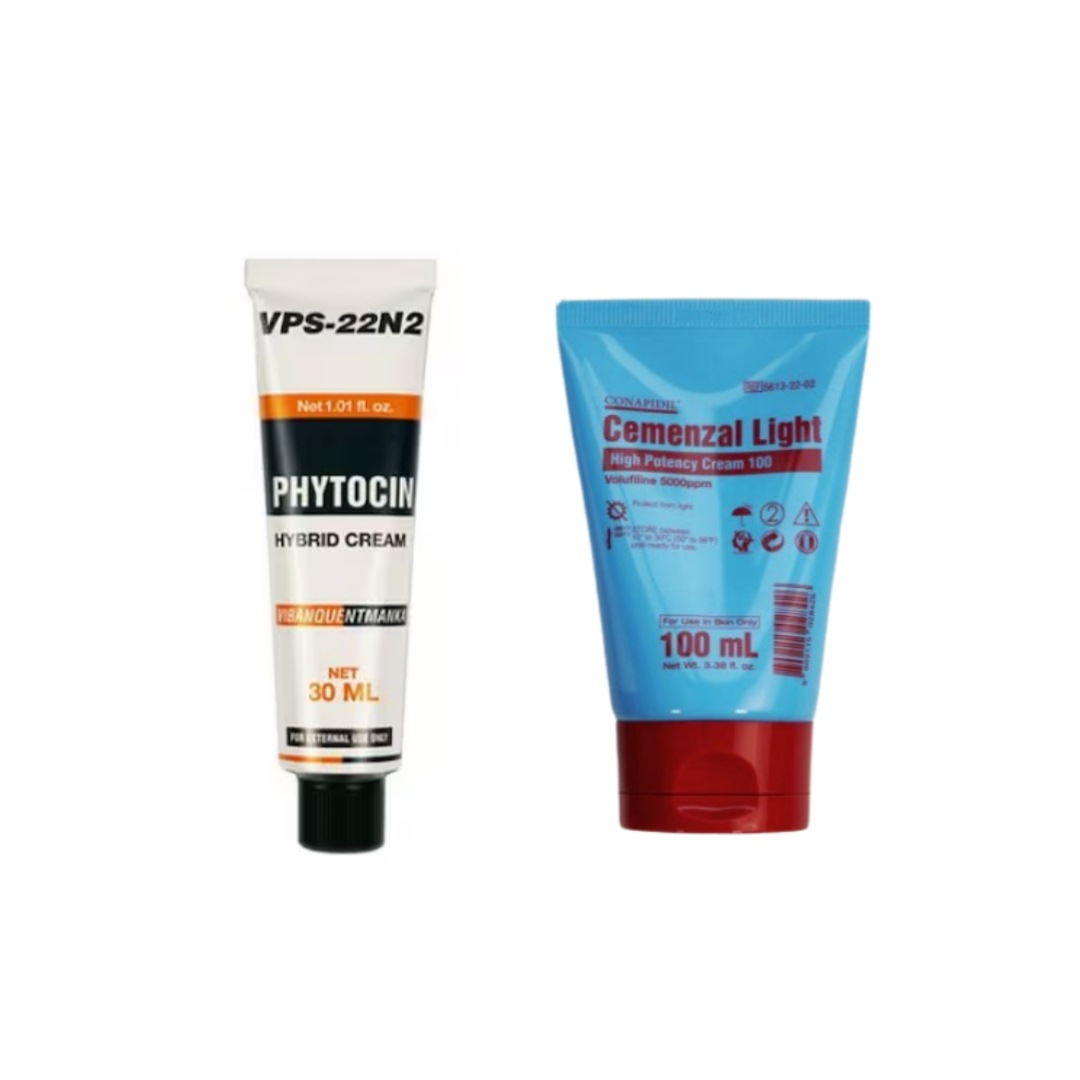 [関税なし]VQM phytocinファイトシン クリーム 30ml+conapidil セメンジャライト 100ml