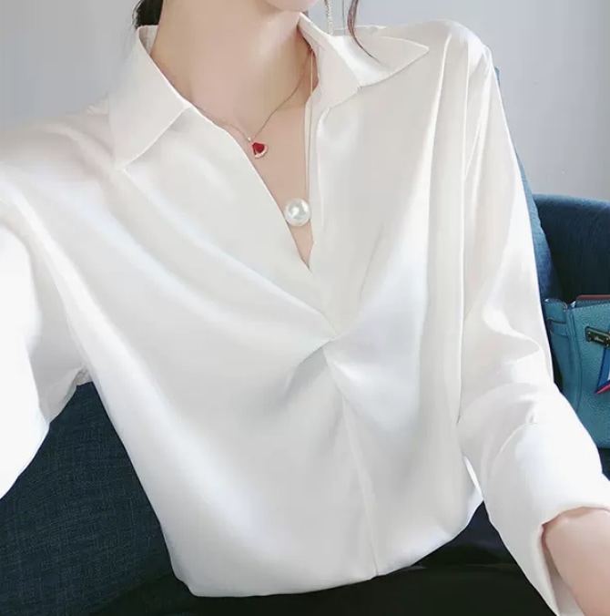 トップス デート シャツ ブラウス カットソー 袖あり 長袖 かわいい 大人可愛い きれいめ シンプル カジュアル 大人 上品 おしゃれ お洒落 主役級 存在感 春 秋 10代 20代 30代 7,380円