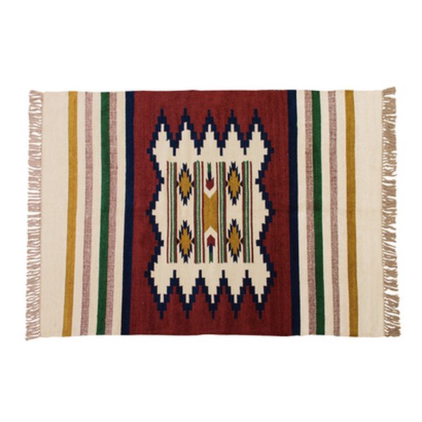 キリムラグ キリム柄 約幅130×奥行き190cm TTR-106C