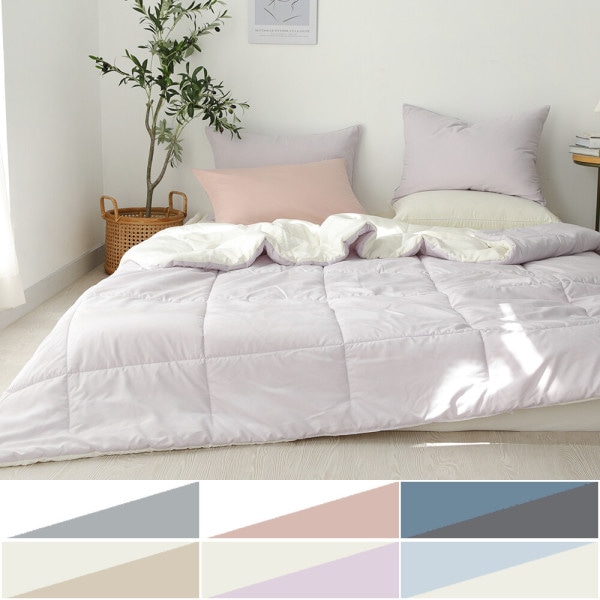 ニューデイズセミマイクロスリム両面薄綿入布団Q