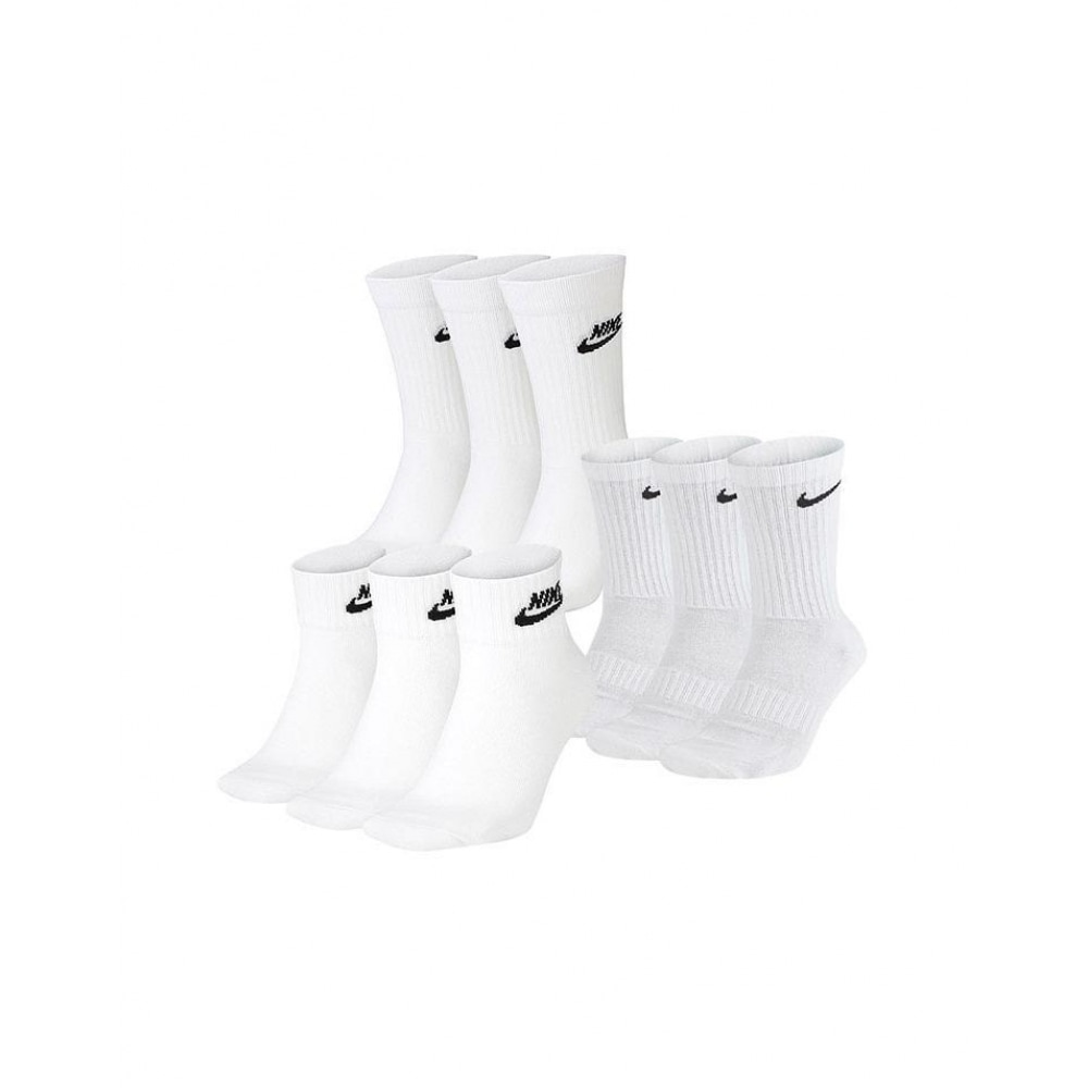 ナイキエブリデイクッション/エッセンシャルクルーソックスチョイス 1