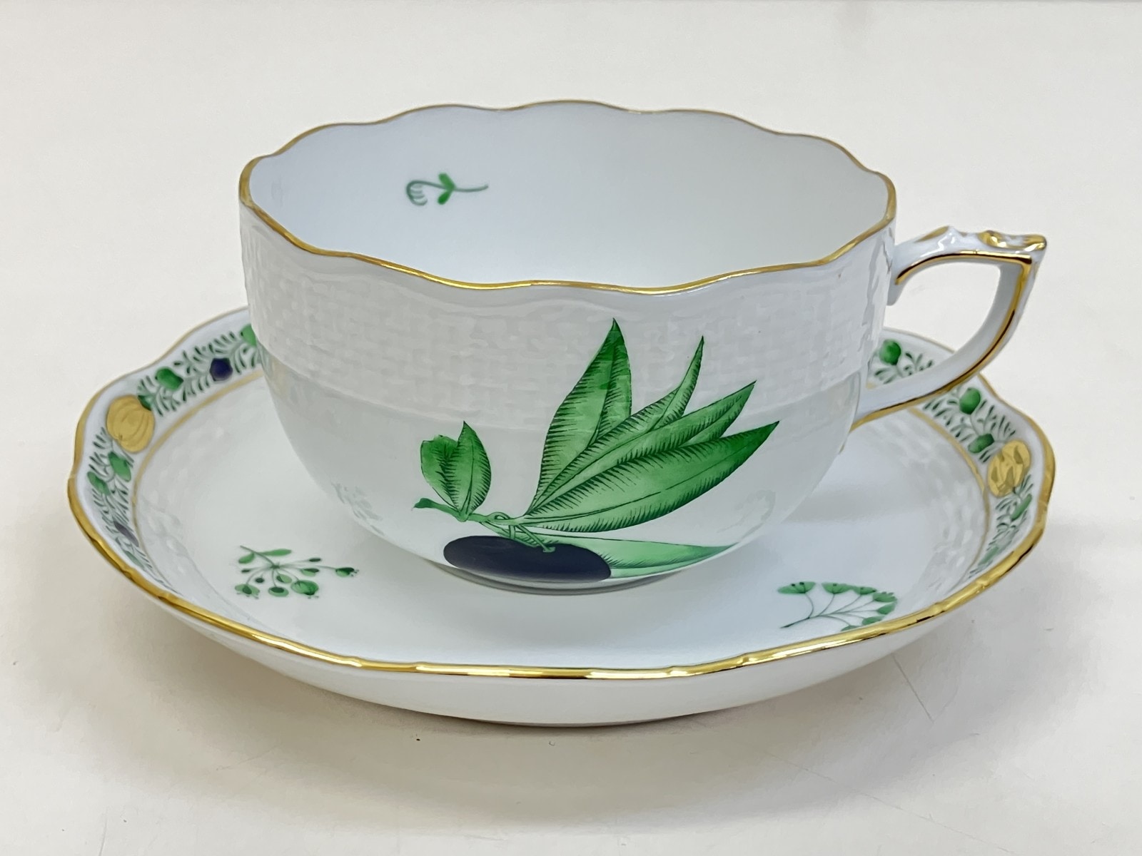 カップ＆ソーサー アピシウスのハーブ 兼用 ティーカップ【中古】 ユニセックス