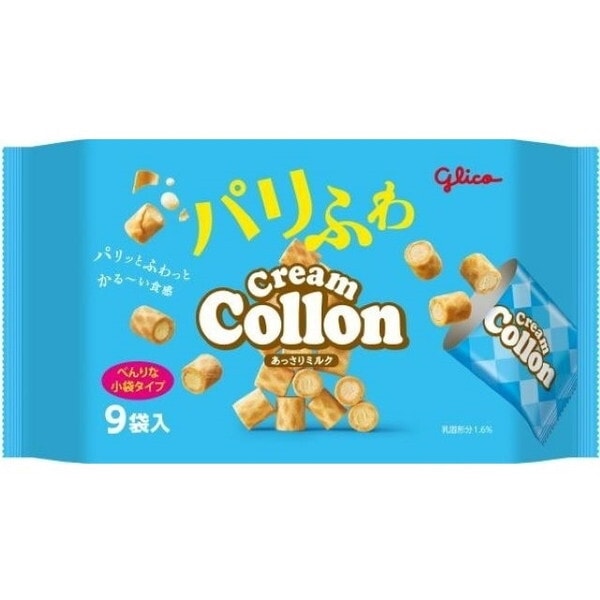 クリームコロンあっさりミルク大袋 9袋 x12 メーカー直送