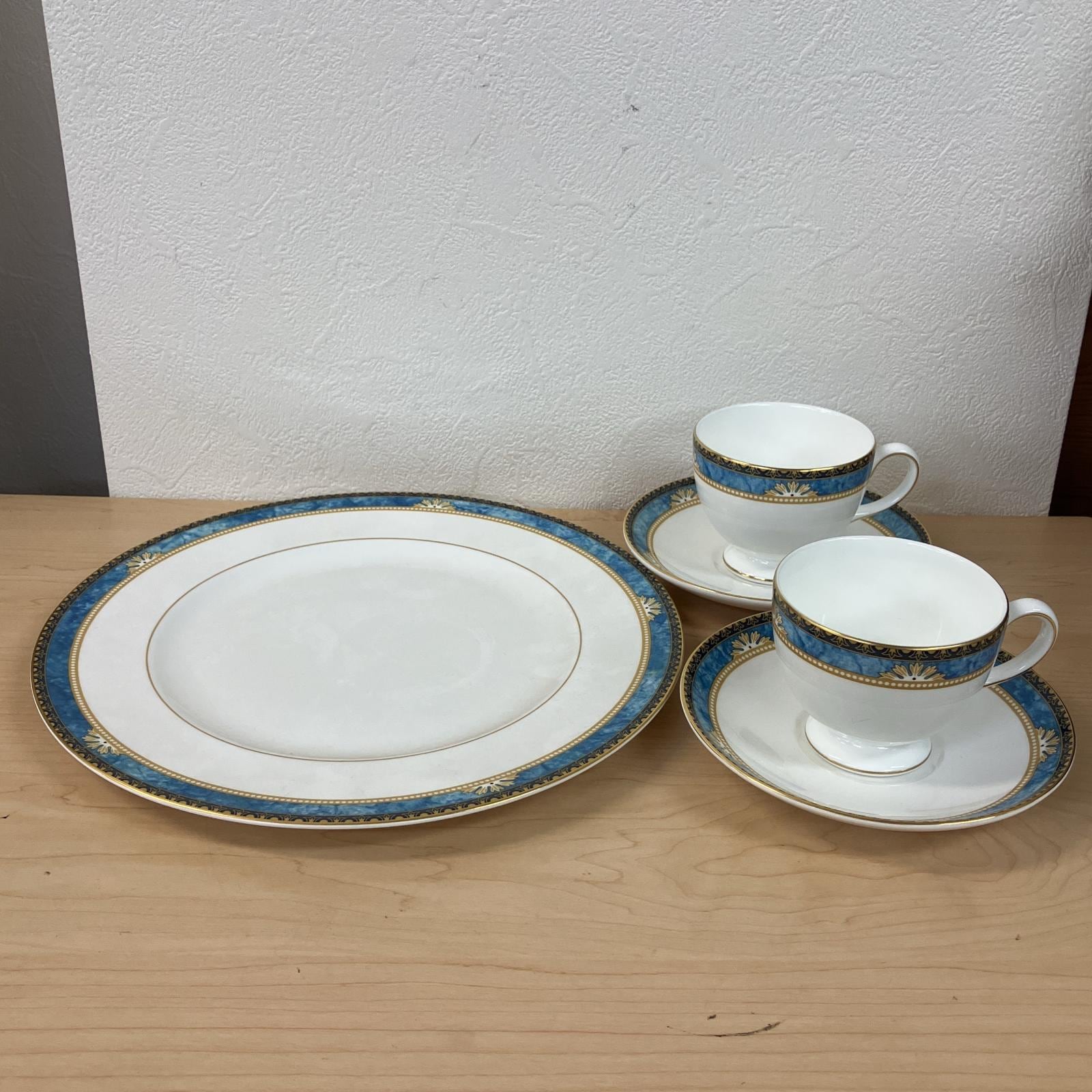 CURZON 食器 ブルー ゴールド【中古】 ユニセックス