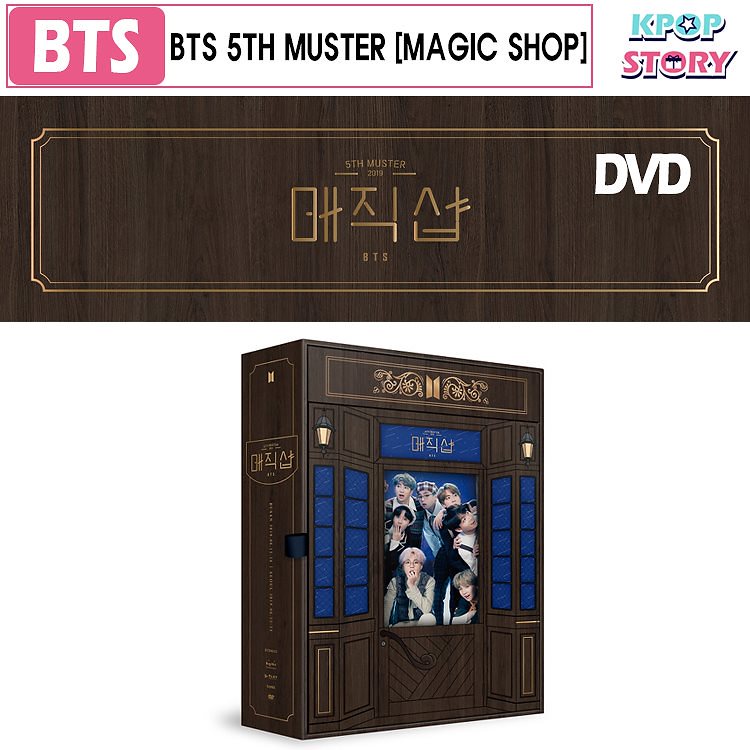 Qoo10 Bts 5th Muster Magic Shop Dvd Bts 5th Muster Magi Kpop
