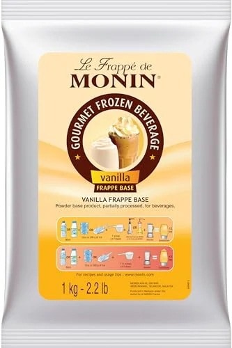 MONIN(モナン)バニラフラッペベース 1kg【スムージー に入れるだけでクオリティアップ】【常温保存】