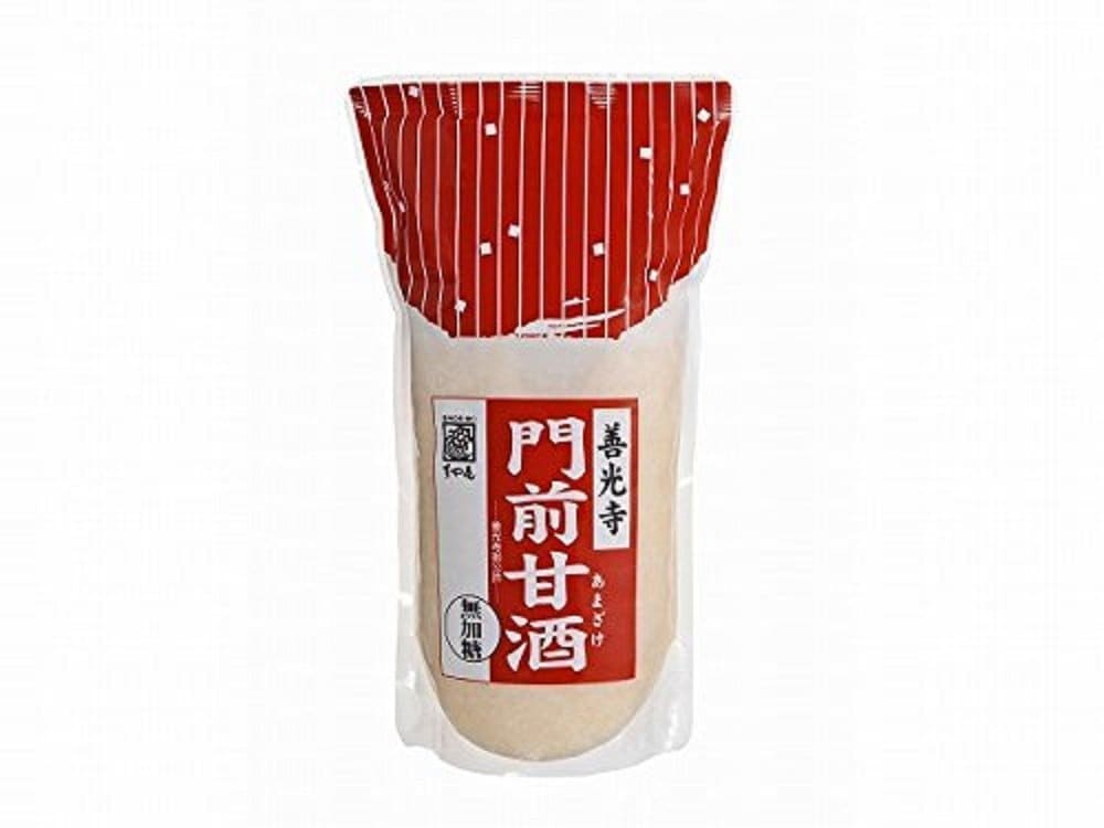 [ケース販売]ノンアルコール・ノンシュガー長野県老舗味噌屋が創る甘酒[濃縮タイプ 善光寺 門前甘酒](300g) ×12パック