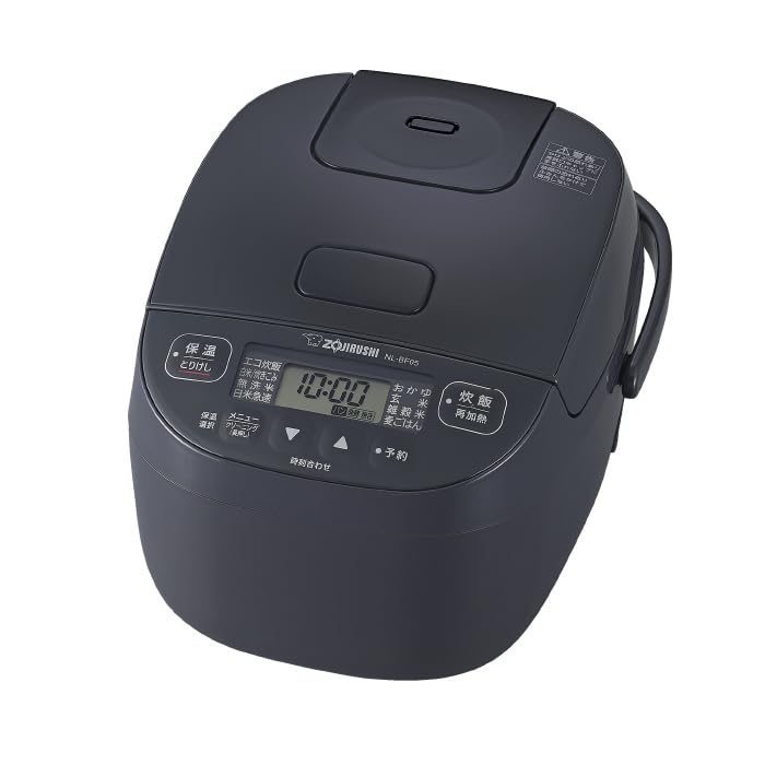 象印マホービン 炊飯器 3合 ソフトブラック NL-BF05-BZ