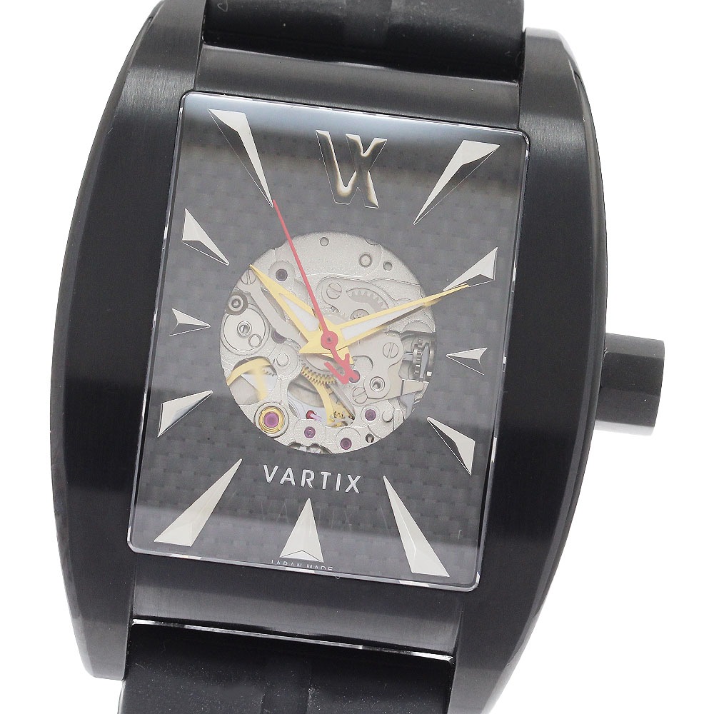 ヴァティックス VARTIX GRS01 グロース スケルトン 自動巻き メンズ 良品 箱・保証書付き_908593【中古】