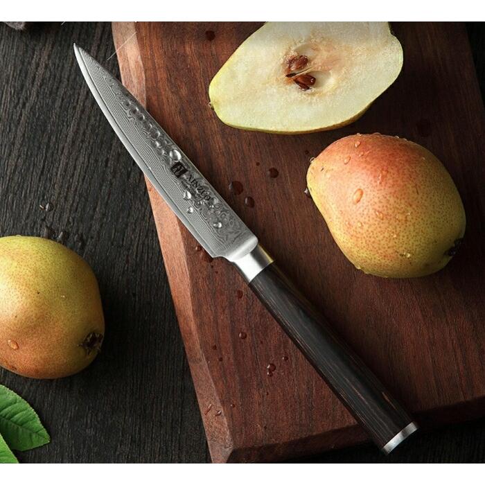 【ペティナイフ】 包丁 菜刀 大きい 本場 刀工 中華料理 中国料理 家庭用 家庭 家 キャンプ ナイフ 肉 魚 野菜 果物 フルーツ 骨 細工 豚骨 砕き 叩き 屋台 料理人 硬い プロ 切れ味 フ