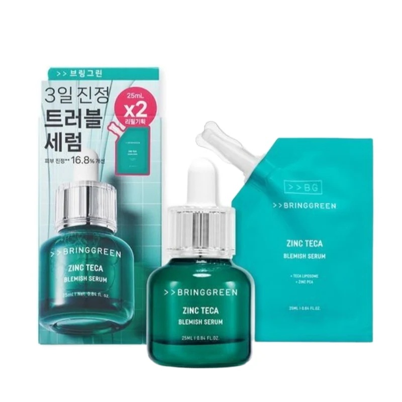 【詰め替え企画】ジンクテカトラブルセラム 25mL （+25mL詰め替え） / 1等セラム