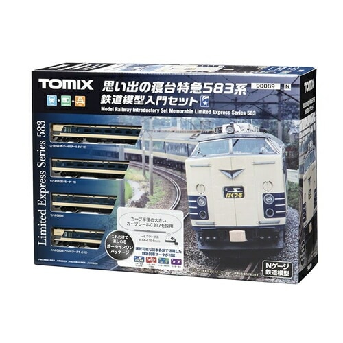トミックス【TOMIX】思い出の寝台特急583系 鉄道模型入門セット Nゲージ H-4543736900894【90089】