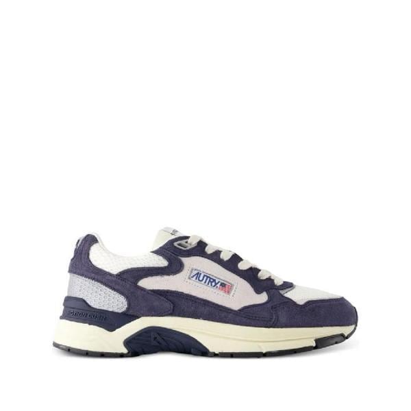 25 FW オートリー ハイパーウェイ ラウンド トゥ ローカット スニーカー HYLMSA06 TP449398335