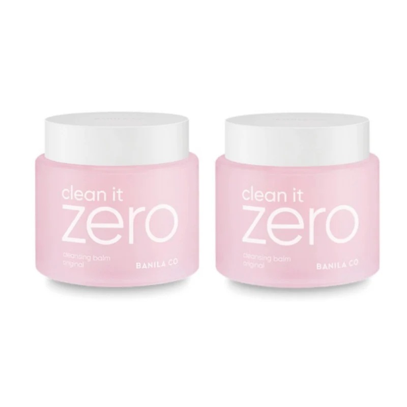 【1+1】大人気クレンジングバーム お徳用クリーンイットゼロクレンジングバームオリジナル180ml 2個
