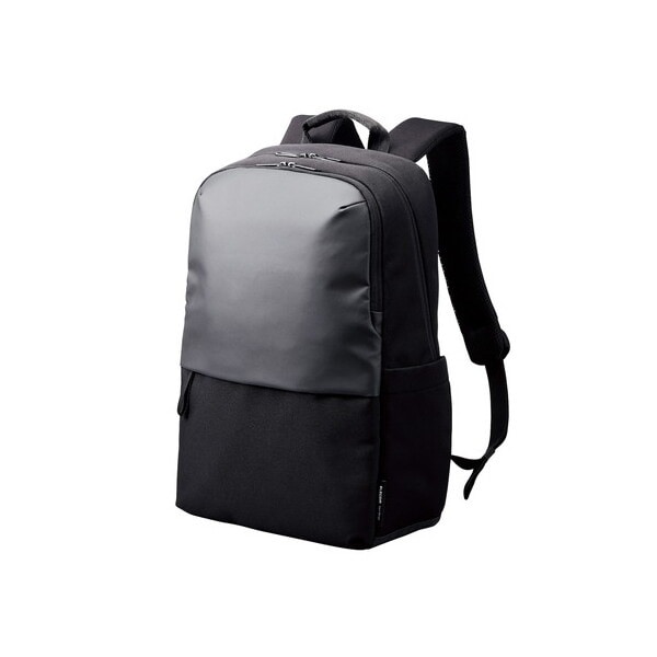 BM-BPLTBK リュック 17L 軽量 撥水加工 15.6インチノートPC 収納可 通勤 通学 ビジネスバッグ ブラック メーカー直送