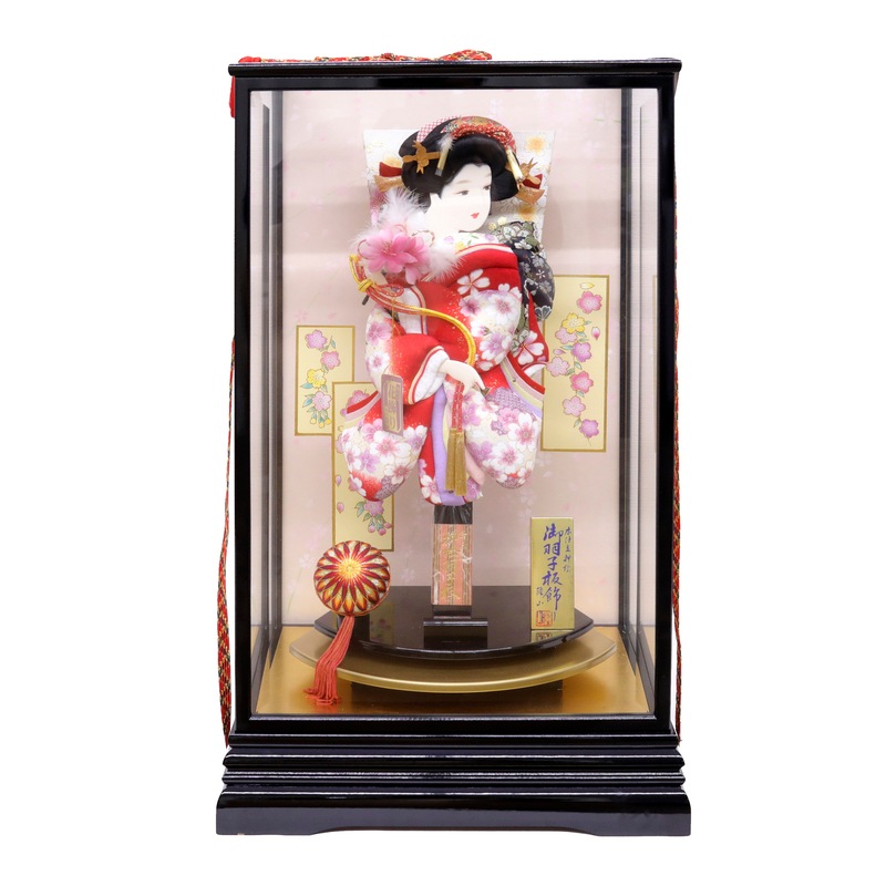 友禅振袖羽子板17号 ケース入り