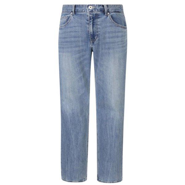 男性用ベーシックテーパードスリムLトーンデニムパンツ_US