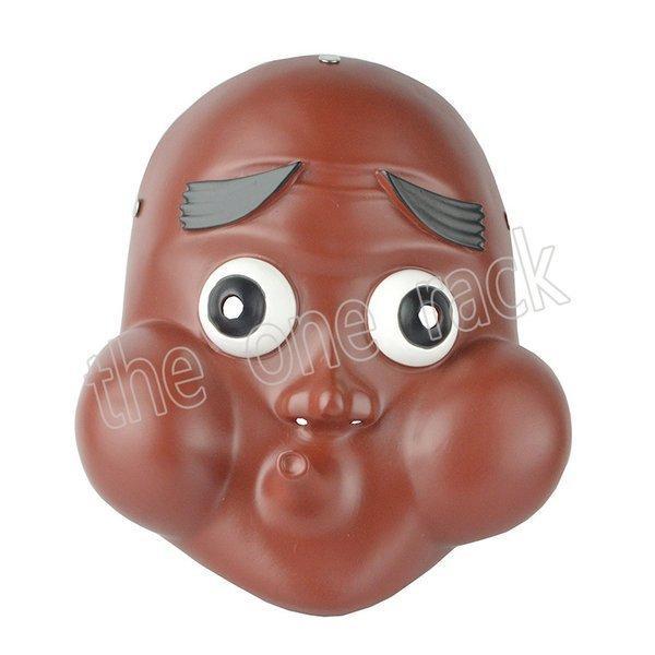 【新品開催 即納】鋼鐵塚 蛍（はがねづか ほたる） お面 まこも 狐 狐面 仮面 被り物 コスプレ グッズ 道具 仮装 アニメ 学園祭 お祭り 変装 コスプレ小物