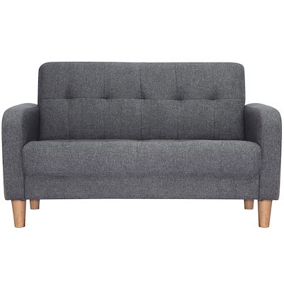 二人掛けソファー 幅105cm 肘付き リビング ソファー ロボット掃除機