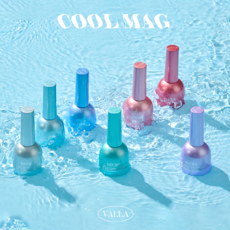 VALLA / COOL MAG Magnetic gel 7 Set / Nail