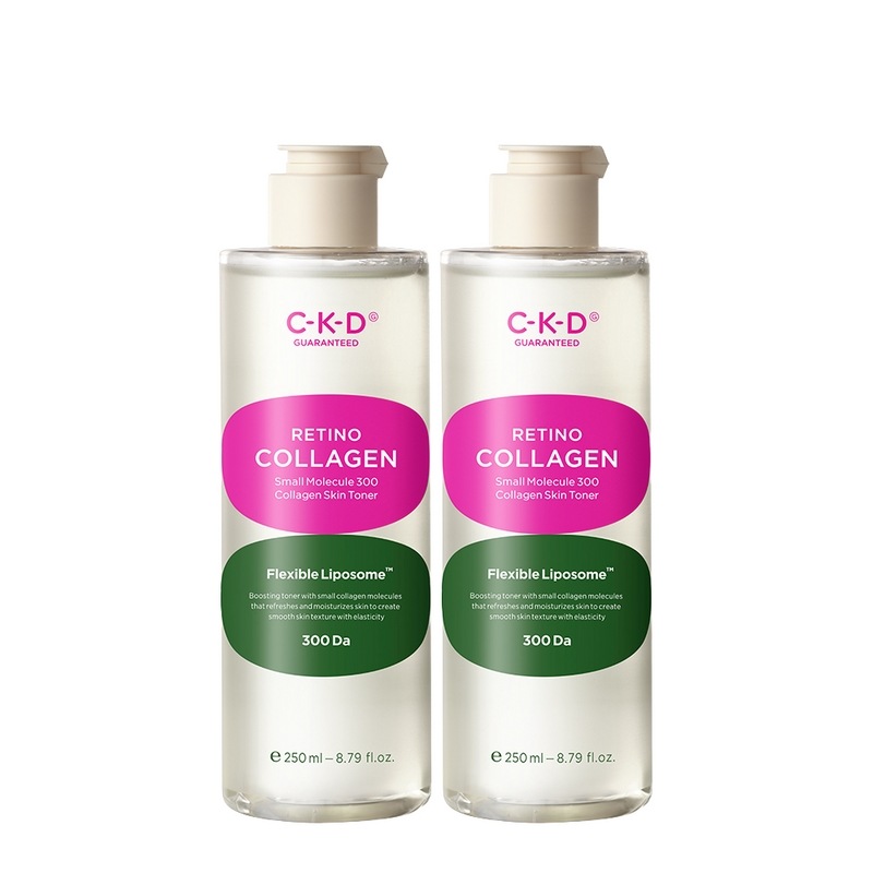 チョン・グンダン健康シーケイディレチノールコラーゲン低分子300水分弾力性シワケラチンケア/肌結晶お金コラーゲントナー250ml 2個