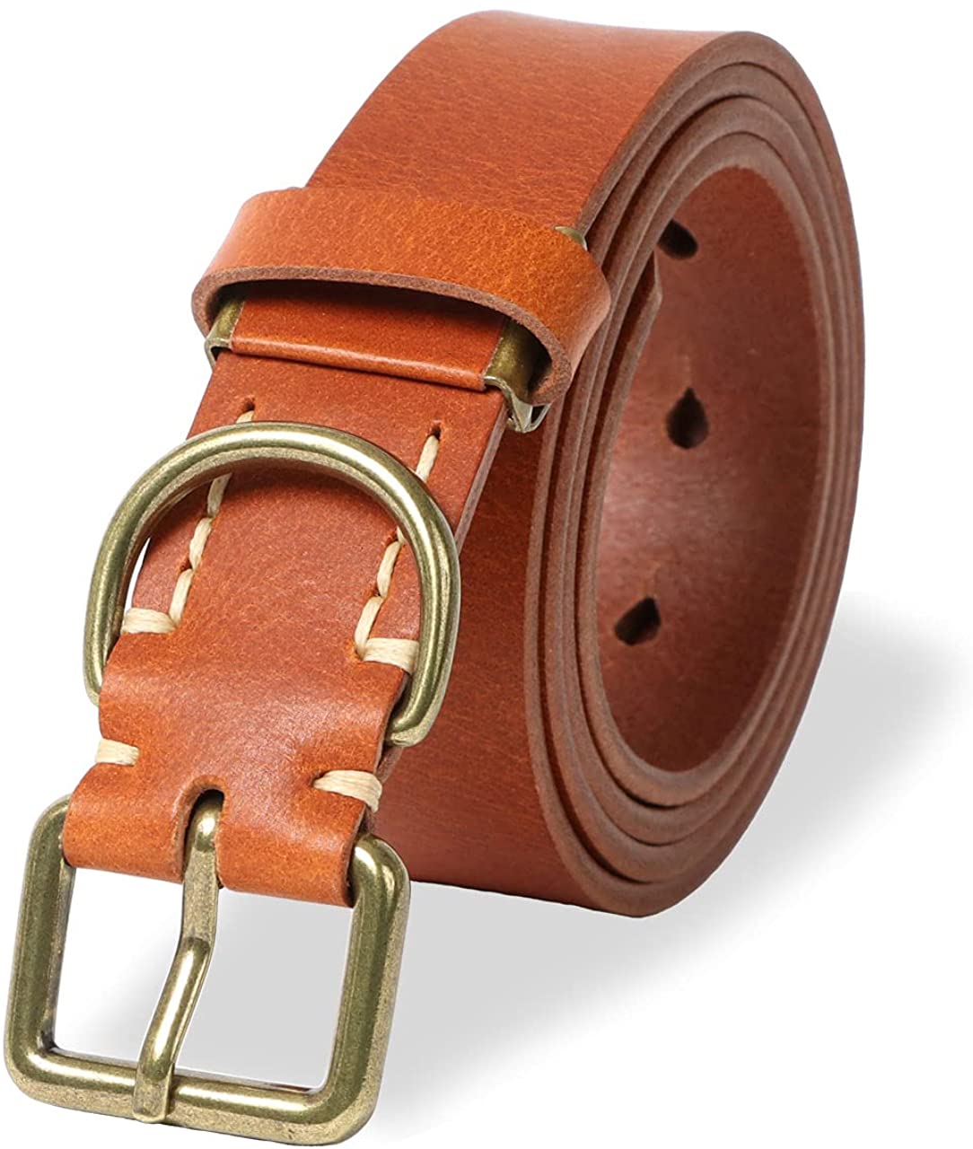 【本日限定価格】 リーバイス 革ベルト レザーベルト 無地 Dカン 帆型 革 本革 カジュアル 牛革