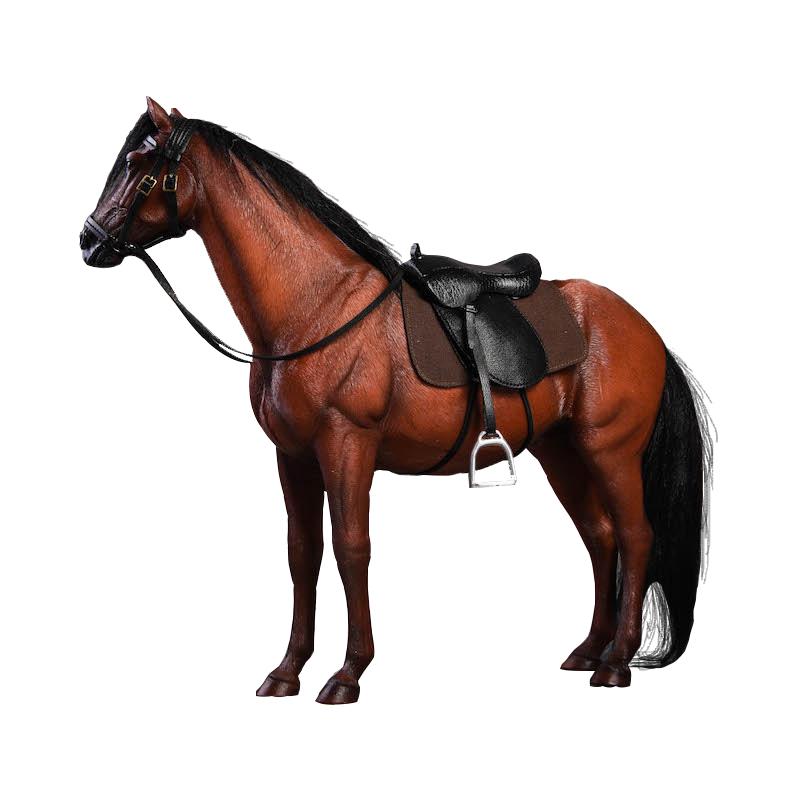 JXK 1/12 サイズ ホース 馬 競走馬 ハノーファー サラブレッド 動物 リアル フィギュア プラモデル プレミアム 模型 21cm オリジナル スタチュー 置物