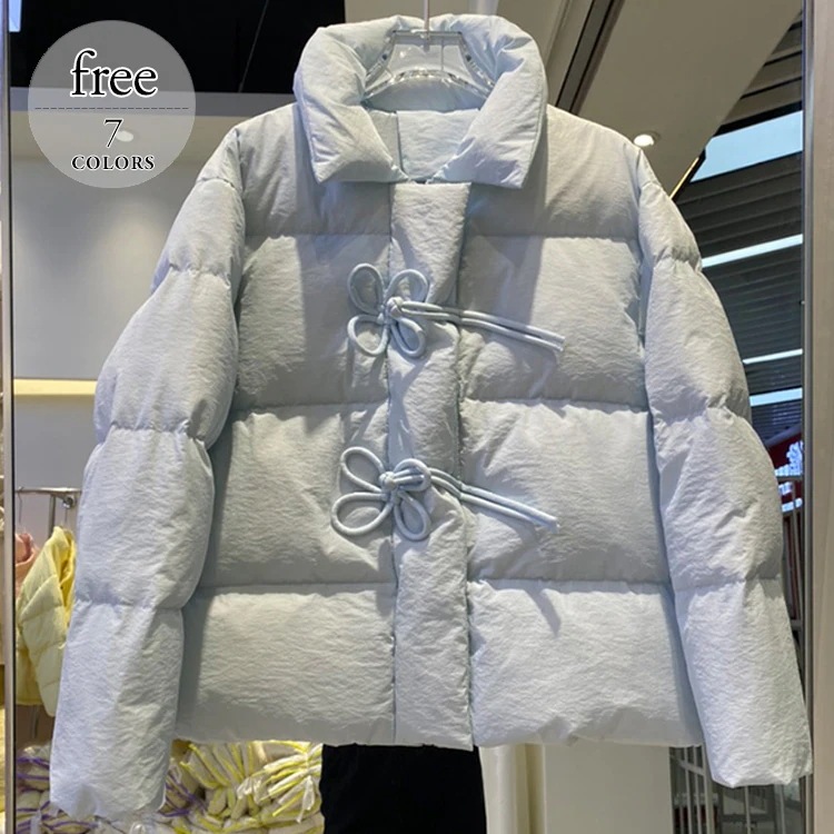 ダウンコート ダウン90 ショート丈 ロングコート アウター 羽織り ジャンパー レディース 秋 冬