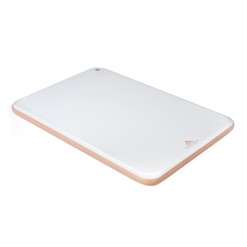 ENJOYSPACEエアーベッド ドロップスティッチ電動 ダブル キャンプ 寝心地 来客用 簡易 エアベッド 厚さエアーマット