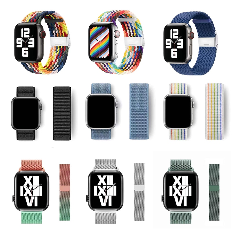 2022人気!韓国新作アップルウォッチ バンド 防汗通気性 38/40/42/44mm 男女兼用 調整可能