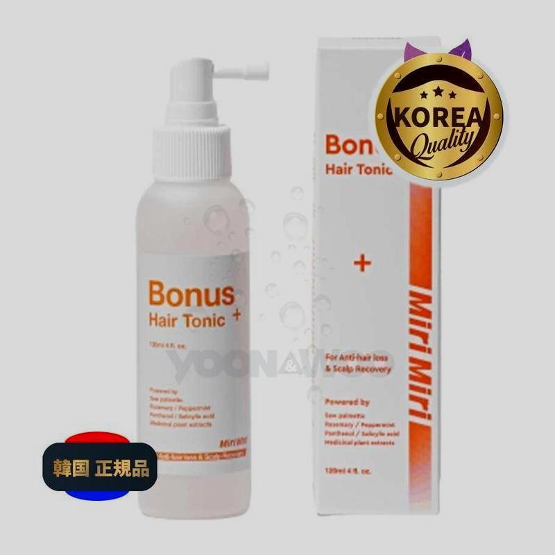 ミリミリボーナスヘアトニック/ 2個/ 120ml