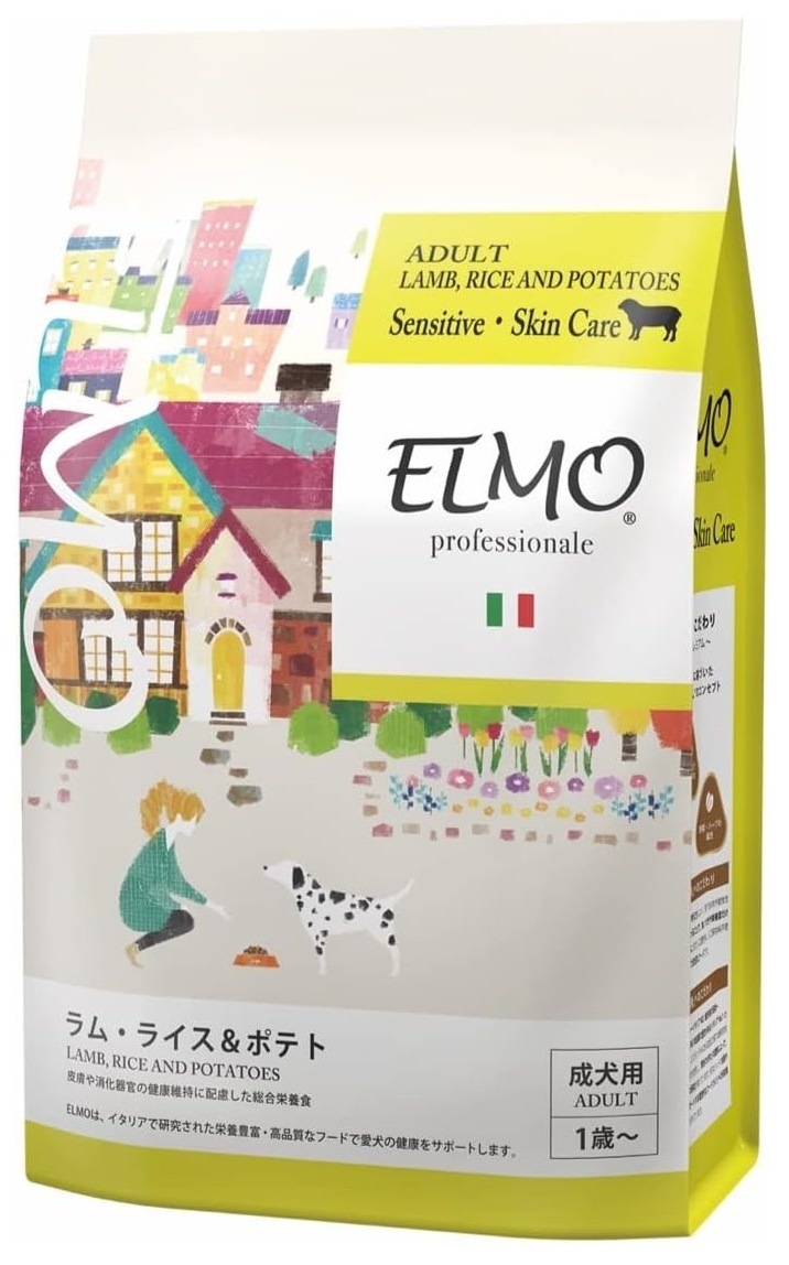 ELMO エルモ 成犬用 ラムライス＆ポテト 3kg
