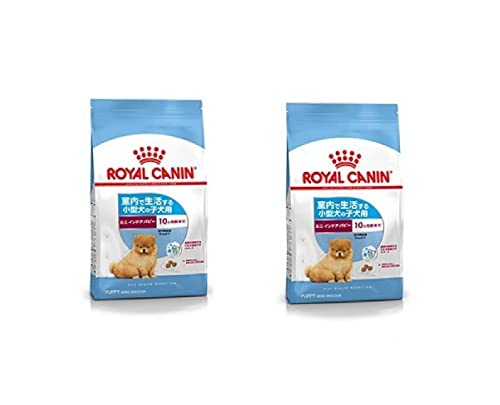 ロイヤルカナン SHNミニ インドア パピー(室内で生活する小型犬専用フード　子犬) 800g2個セット