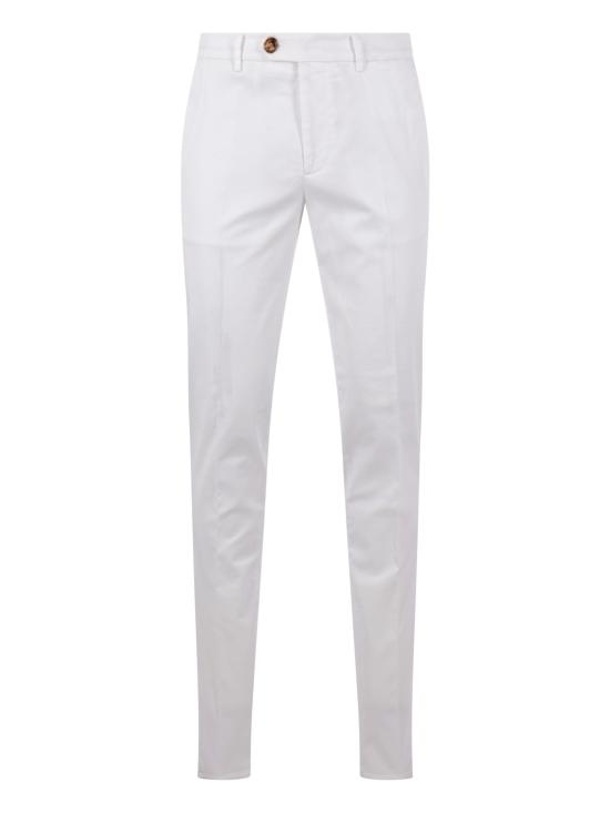 BRUNELLO CUCINELLI Men Straight Pants M289LI1770 C2200 White