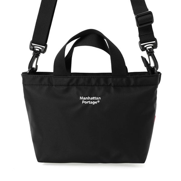 マンハッタンポーテージ Manhattan Portage Micro Portage Tote Bag Matte Twill ショルダーバッグ 2WAY トートバッグ MP1381MTWL-BLK