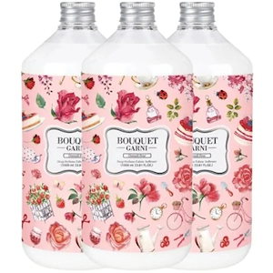 ディープパフューム ファブリックソフナー ダマスクローズ 1000ml 3個