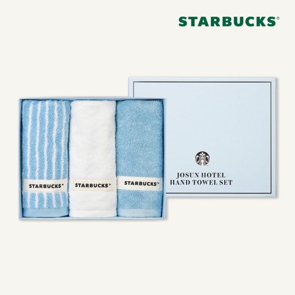 【starbucks】 スターバックス 朝鮮 ホテル タオル セット(3P) 韓国スタバ