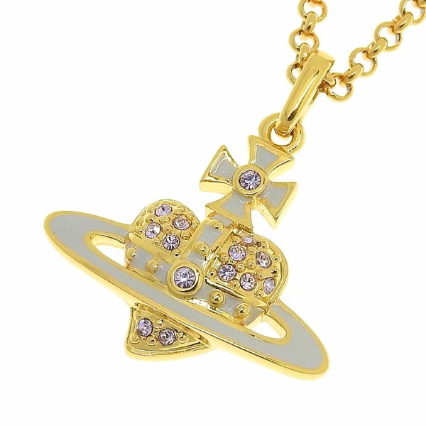 ヴィヴィアンウエストウッド アクセサリー レディース ネックレス アウトレット ゴールド REVERSE HEART NECKLACE 6302039O02R880 VIVIENNE WESTWOOD