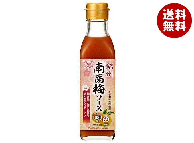 ハグルマ 紀州南高梅ソース 220g瓶×12本入×(2ケース)