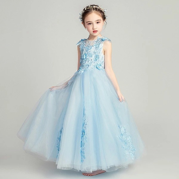 ドレス 子供 ピアノ 発表会 ピアノ発表会 中学生 ワンピース 女の子 ロングドレス 結婚式 ジュニア ピアノ発表会ドレス コンクール ノースリーブ パーティードレス イブニングドレス ロング キッズ