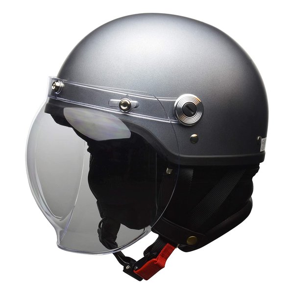 CR-761 バブルツキシールドツキハーフヘルメット マットガンメタ LLサイズ CR761バブルシールドMAT.GMLL