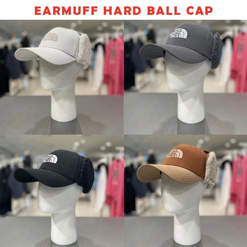韓国正規品保証 関税負担なし NE3CP53J EARMUFF HARD BALL CAPデイリー 基本 着装 男子 女子 人気 韓国 ファッション 男女共用 アウトドア