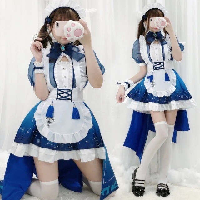 2024新品発売ワンピース ロリータ 仮装 服 コスプレ メイド服 レディース メイド ゴスロリ コスチューム アニメ