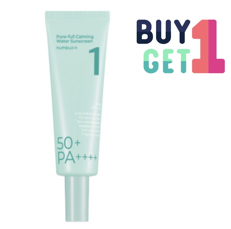 [ 1+1 BEST] 1番 清楚 鎮静 澄んだ水膜 サンクリーム SPF50+ PA++++ / 50ml + 50ml 6,970円